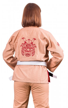 OKAMI Ladies BJJ Gi Kenshō - beige